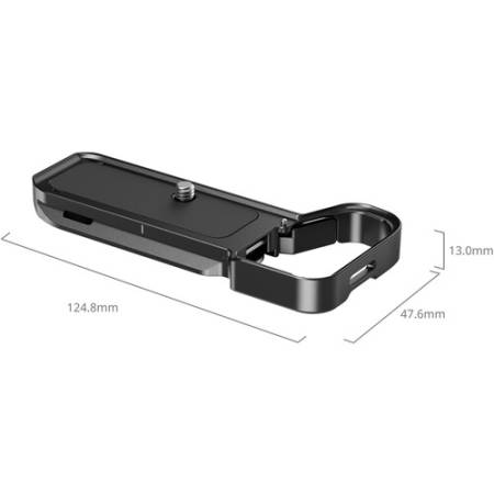 SmallRig 5481 - montażowa płytka dolna/bazowa, Arca-Swiss, Quick Release, schowek na Apple AirTag, do Sony Alpha 7C II i 7CR, wymiary